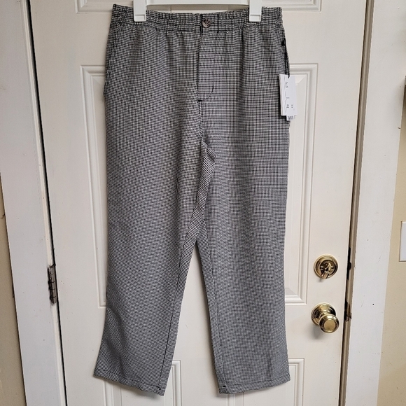 Urban Outfitters Misfit Mad Minds Black And White Houndstooth High Waisted Pants - Picture 13 of 13